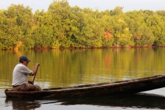 El Canal de Chiquimulilla es un importante corredor biológico de la zona. Foto: Jorge Rodríguez/Viatori