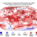 Abril de 2026 fue el cuarto más cálido registrado en el planeta, confirma NOAA