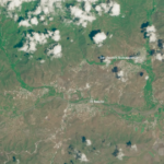 Imágenes satelitales muestran cómo la sequía cambió el valle del Motagua en un año